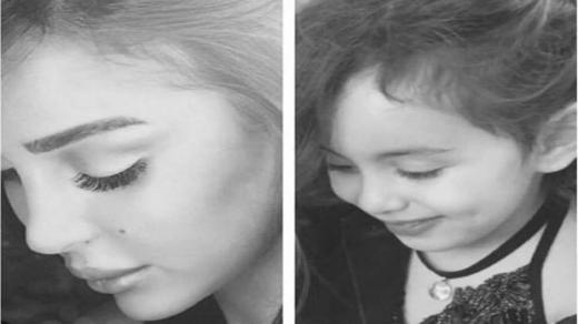 تداول صور ابنة تامر حسني بعد طول اختفاء على السوشيال ميديا