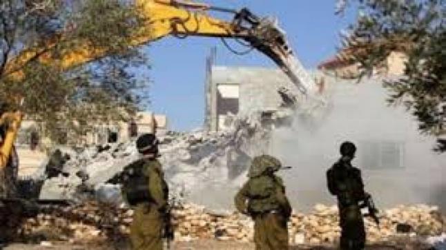 اليوم هدم منازل فلسطينية بالقدس وسط تقارير عند إعتداءات إسرائيلية يومية بحق القدس