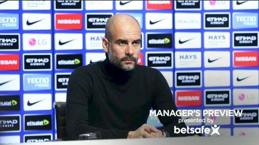 المؤتمر الصحفي لمدرب مانشستر سيتي بيب غوارديولا قبل مواجهة سندرلاند يوم الأحد