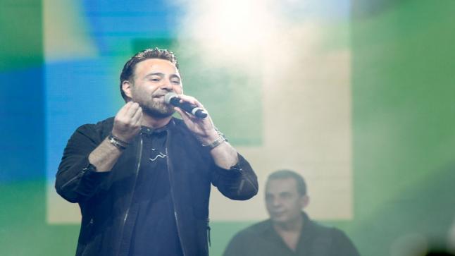 عاصي الحلاني يتألق في حفل دبي