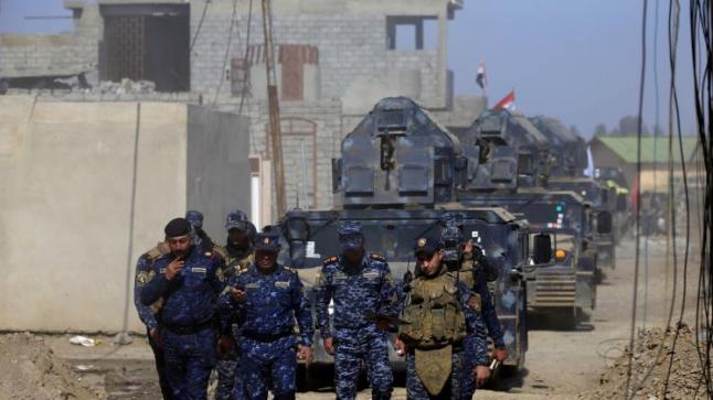 تقدم للقوات العراقية في الجانب الغربي من مدينة الموصل وسط مقاومة عنيفة لتنظيم الدولة