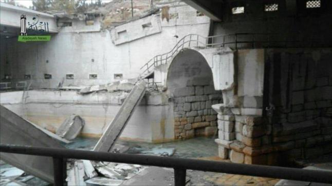 بعد الهجوم المتواصل للنظام السوري: نبع عين الفيجة تحت سيطرة نظام الأسد بعد اتفاق بخروج مسلحي المعارضة