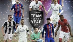 الاعلان عن التشكيلة المثالية باليويفا لعام 2016