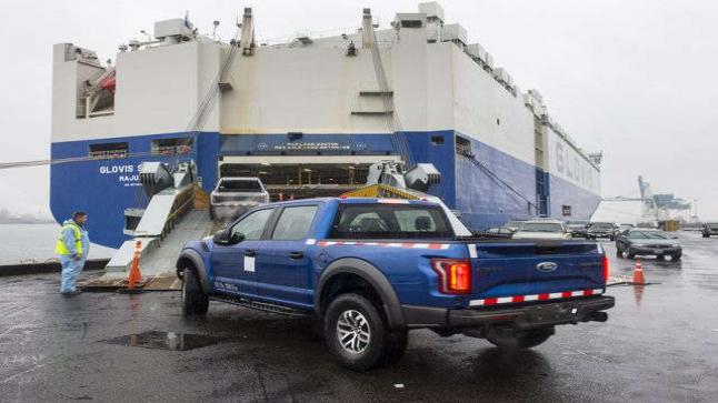 فورد تصدر شاحنتها الصغيرة رابتورز إف 150 ذات الأبواب الأربعة إلى الصين