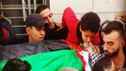 إستشهاد فلسطيني برصاص قوات الإحتلال