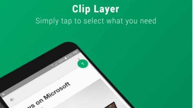 تحميل تطبيق Clip Layer الخاص بهواتف اندرويد