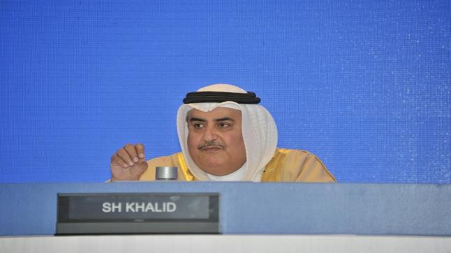 وزير الخارجية البحريني يرفض تطبيع العلاقات مع إيران