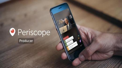 إطلاق خدمة Periscope Producer البث المباشر من قبل تويتر