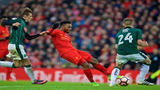 بليماوث يفرض التعادل السلبي على نادي ليفربول خلال مباريات كأس الإتحاد