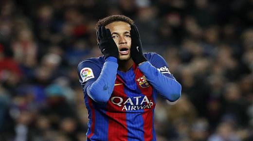 برشلونة يتعرض لضربة قوية خلال مباراة الاياب أمام اتلتيكو مدريد بسبب غياب نيمار
