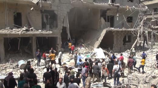 النظام يتراجع عن اتفاق الهدنة ويقصف حلب من جديد