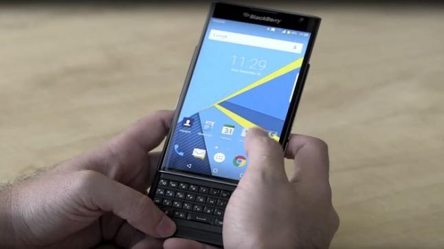 هواتف BlackBerry PRIV تحصل على أفضل الهواتف من حيث الامان