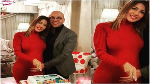 الفنانة جنات تعلن حملها على مواقع التواصل