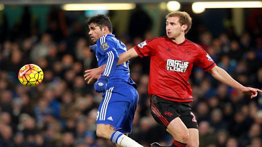 تشيلسي يسعي إلى الحفاظ على الصدارة ضد فريق وست بروميتش