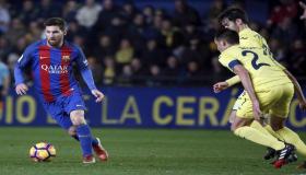 برشلونة يتلقي تعادل بطعم الخساراة ضد فياريال
