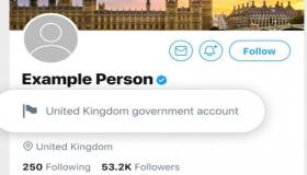 تويتر يضيف ميزة تسميات مميزة لحسابات المسؤولين ووسائل الإعلام الحكومية