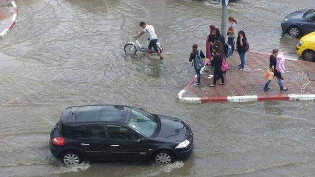 أمطار غزيرة بتونس وتوقف لحركة القطارات ببعض المدن