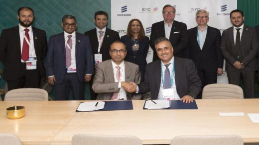 شركة الاتصالات السعودية تعمل على توقيع اتفاقية تعاون مع اريكسون لادخال تقنية الجيل الخامس