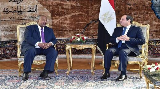 السيسي يستقبل رئيس جيبوتي