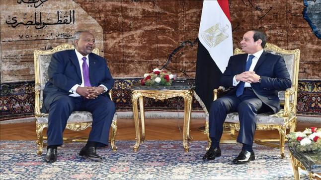 السيسي يستقبل رئيس جيبوتي