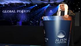 الشيخ سعود بن صقر القاسمي يحضر حفل غلوبال فيوجن