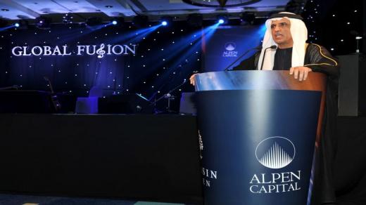 الشيخ سعود بن صقر القاسمي يحضر حفل غلوبال فيوجن