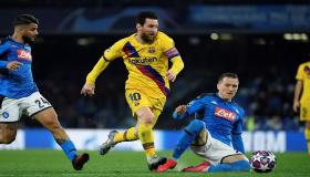 برشلونة يستقبل نابولي في ملحمة قوية من أجل التأهل لربع نهائي دوري أبطال أوروبا اليوم السبت 8 – 8 – 2020