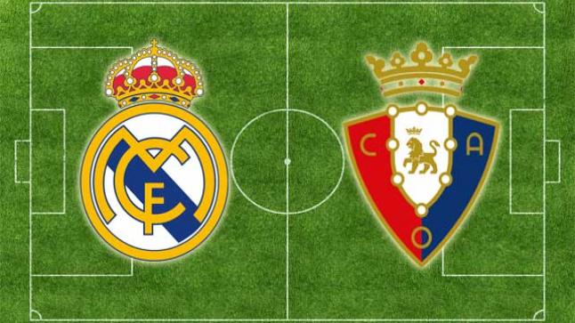مباراة ريال مدريد واوساسونا اليوم في الدوري الاسباني الدرجة الاولى 2017 لكرة القدم